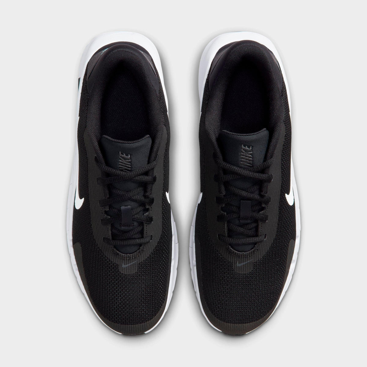 Men's Nike Flex Train Training Shoes - Black/Anthracite/White - view 5