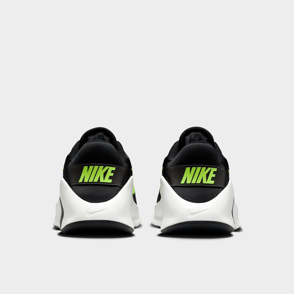 Men's Nike Flex Train Training Shoes - Black/Dark Smoke Grey/Summit White/Volt Ice - view 4