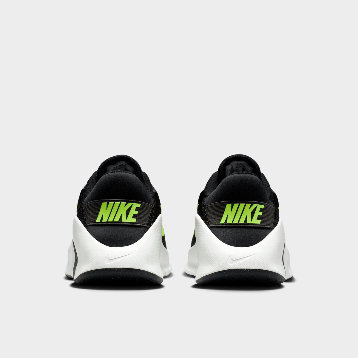 Men's Nike Flex Train Training Shoes - Black/Dark Smoke Grey/Summit White/Volt Ice - view 4