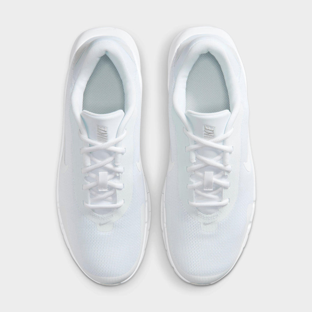 Men's Nike Flex Train Training Shoes - White/Photon Dust/White - view 5