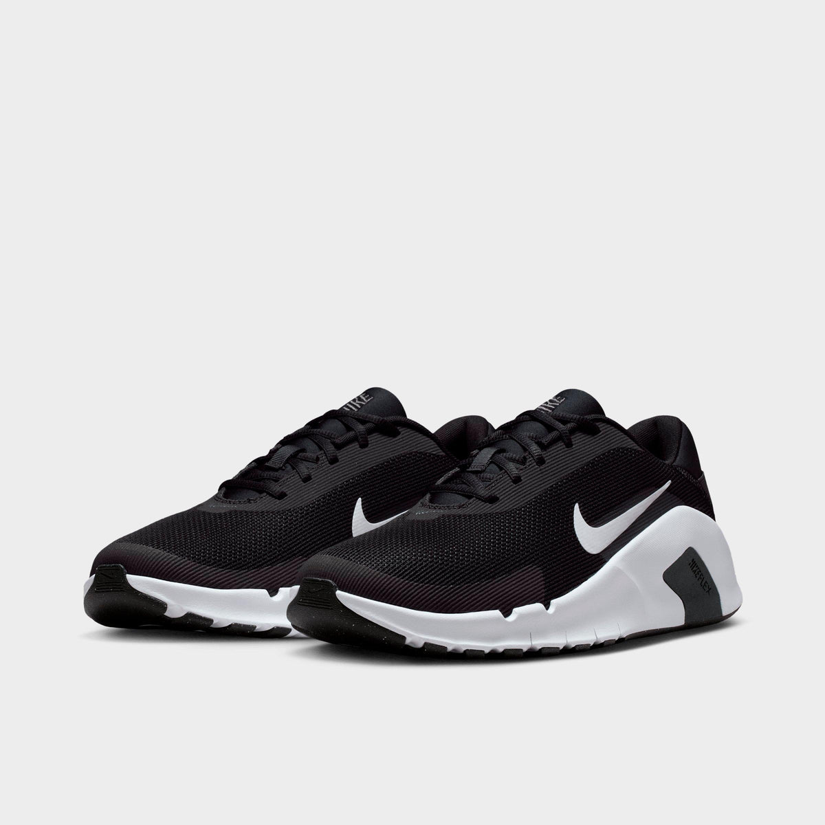 Men's Nike Flex Train Training Shoes (Extra Wide Width) - Black/Anthracite/White - view 2