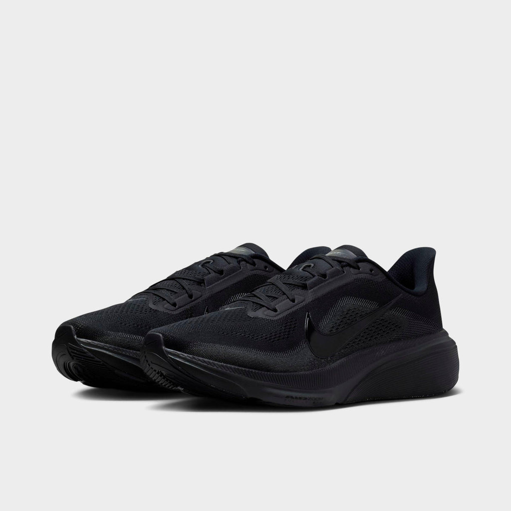 Men's Nike Pegasus 42 Running Shoes - Black/Anthracite/Black - view 2