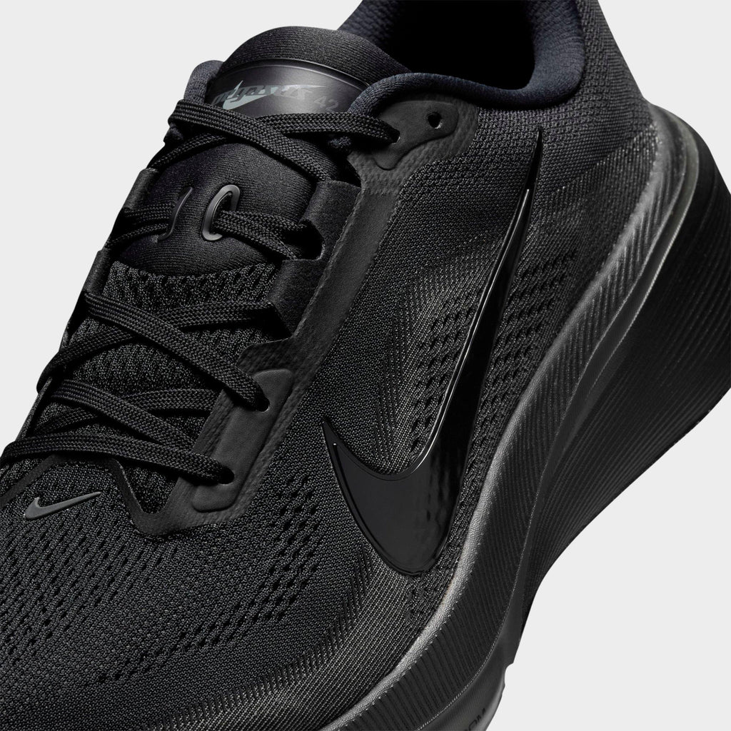 Men's Nike Pegasus 42 Running Shoes - Black/Anthracite/Black - view 3
