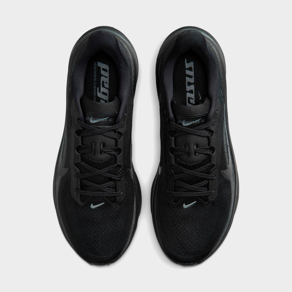 Men's Nike Pegasus 42 Running Shoes - Black/Anthracite/Black - view 5