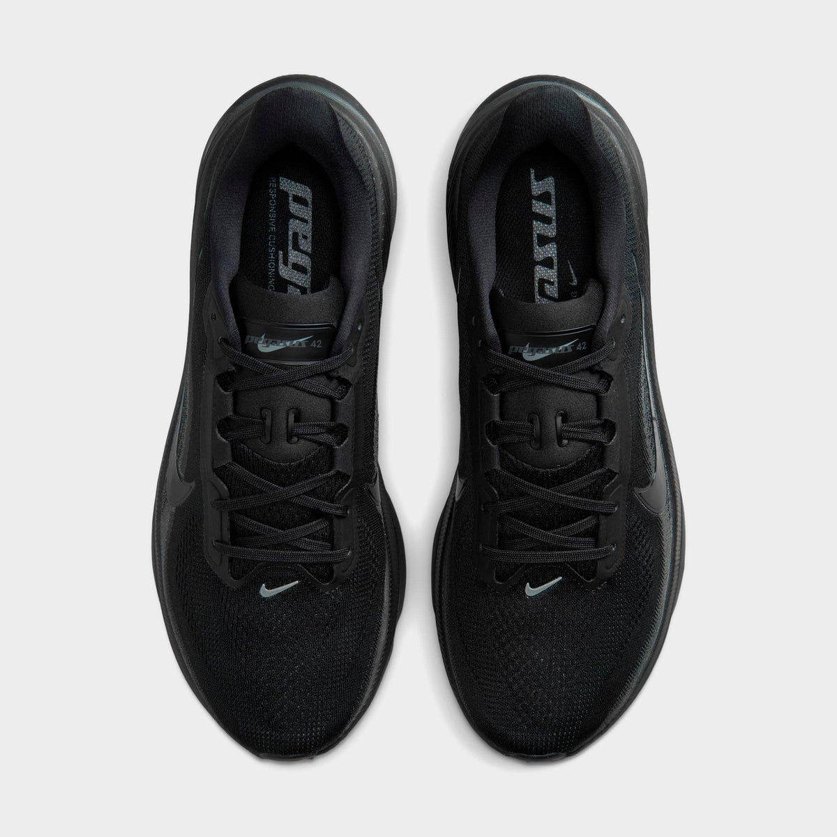 Men's Nike Pegasus 42 Running Shoes - Black/Anthracite/Black - view 5