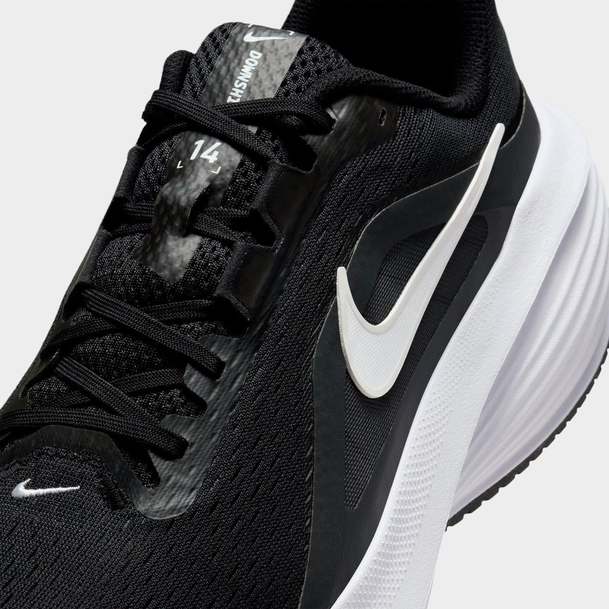 Men's Nike Downshifter 14 Running Shoes - Black/Anthracite/Wolf Grey/White - view 3