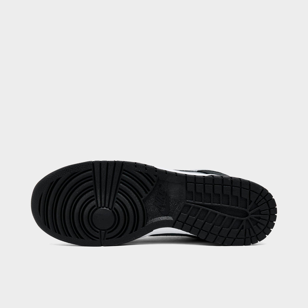 Men's Nike Dunk Low Retro Casual Shoes - Black/Light Smoke Grey/Smoke Grey/White - view 6