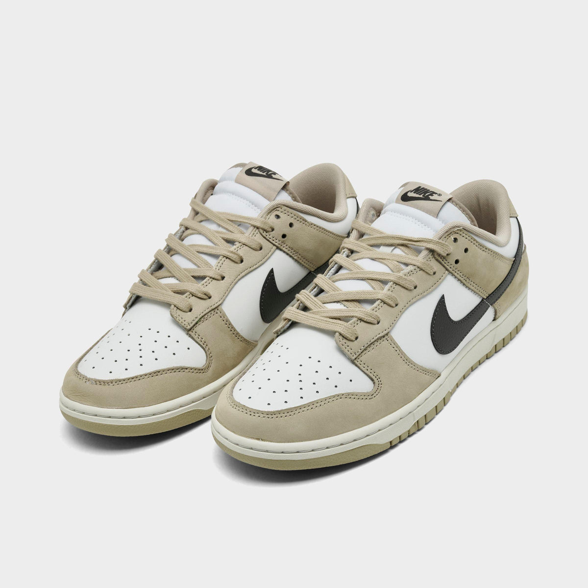 Men's Nike Dunk Low Retro Casual Shoes - Desert Khaki/Medium Ash/Summit White - view 2