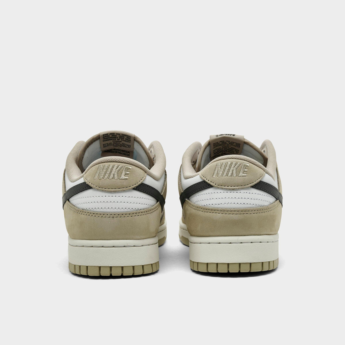Men's Nike Dunk Low Retro Casual Shoes - Desert Khaki/Medium Ash/Summit White - view 4