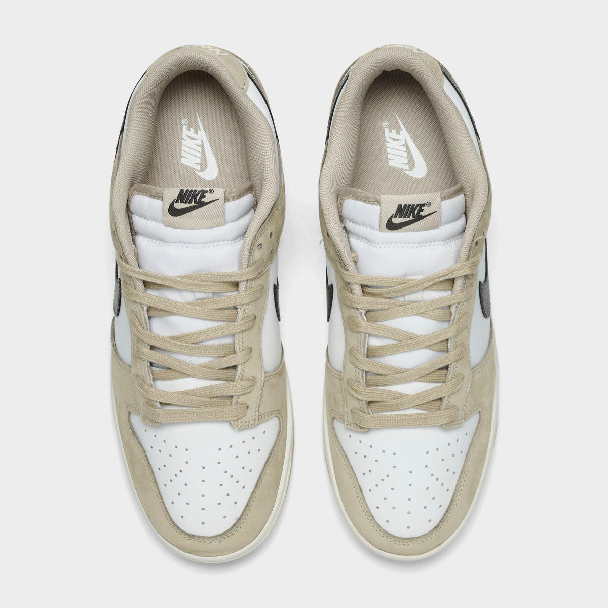 Men's Nike Dunk Low Retro Casual Shoes - Desert Khaki/Medium Ash/Summit White - view 5