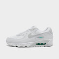Men's Nike Air Max 90 Casual Shoes - White/Photon Dust/Hyper Turquoise
