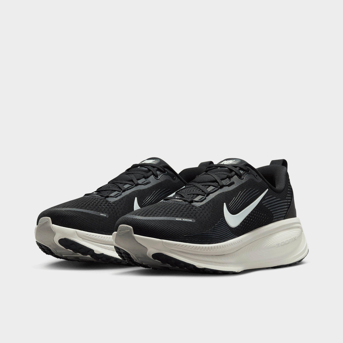 Men's Nike Vomero 18 Running Shoes (Extra Wide Width) - Black/Coconut Milk/Light Iron Ore/Summit White - view 2