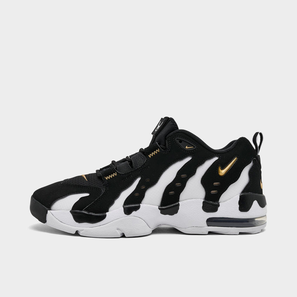 Men's Nike Air DT Max '96 Low Casual Shoes - Black/White/Metallic Gold
