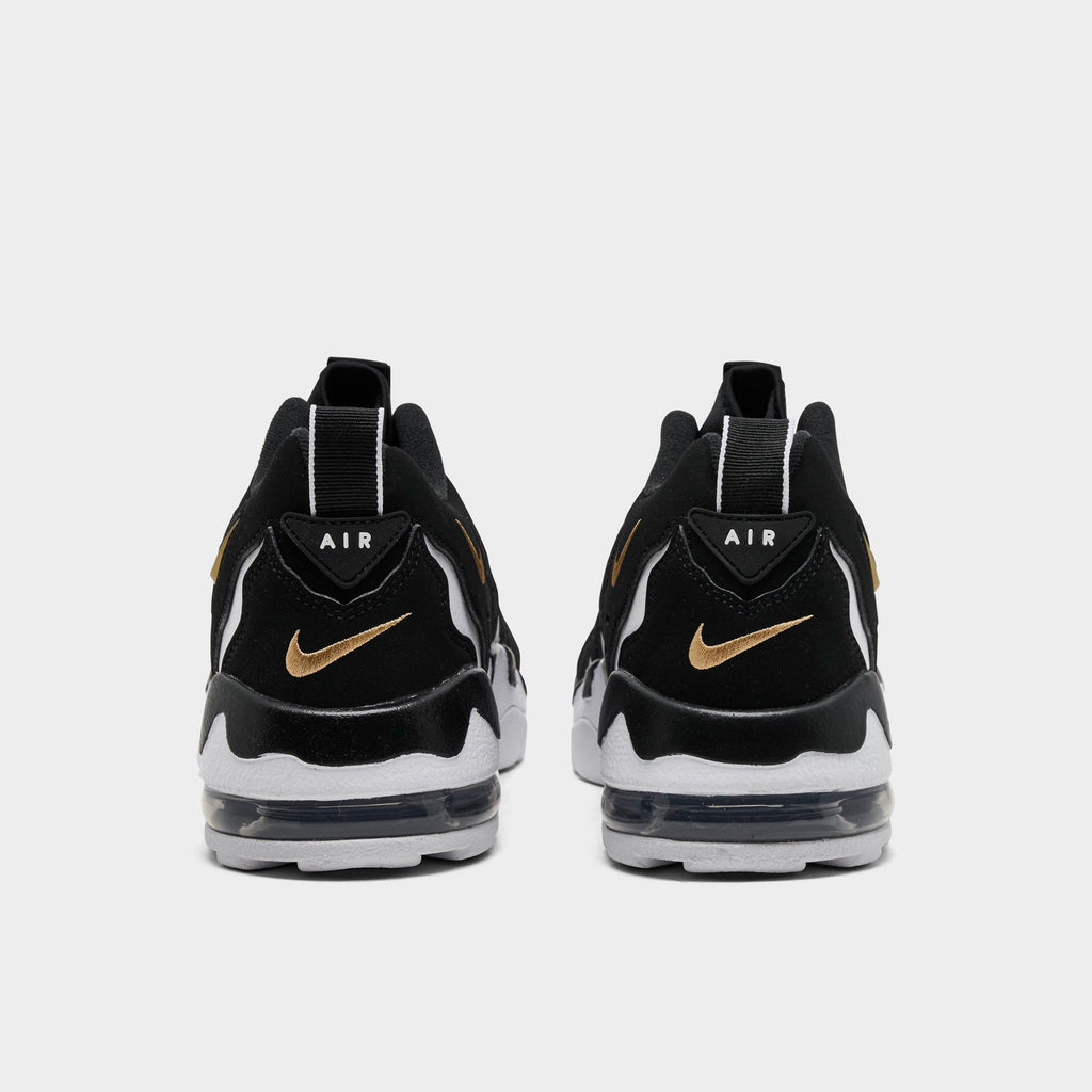 Men's Nike Air DT Max '96 Low Casual Shoes - Black/White/Metallic Gold - view 4