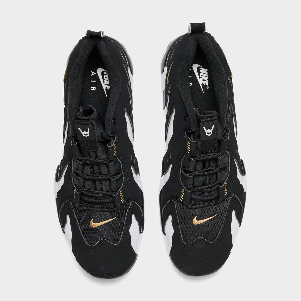 Men's Nike Air DT Max '96 Low Casual Shoes - Black/White/Metallic Gold - view 5