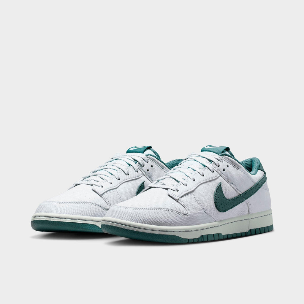 Men's Nike Dunk Low Retro Casual Shoes - Pure Platinum/Mineral Slate - view 2