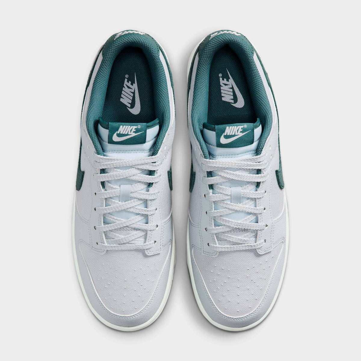 Men's Nike Dunk Low Retro Casual Shoes - Pure Platinum/Mineral Slate - view 5