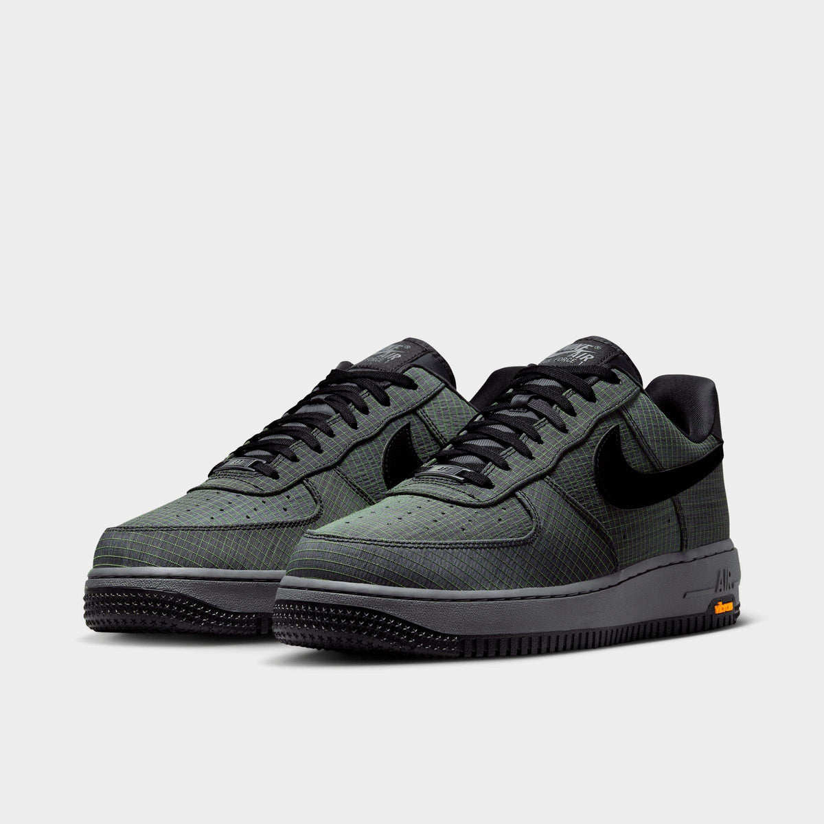 Men's Nike Air Force 1 '07 LX Vibram Casual Shoes - Pencil Point/Off Noir/Speed Yellow/Black - view 2
