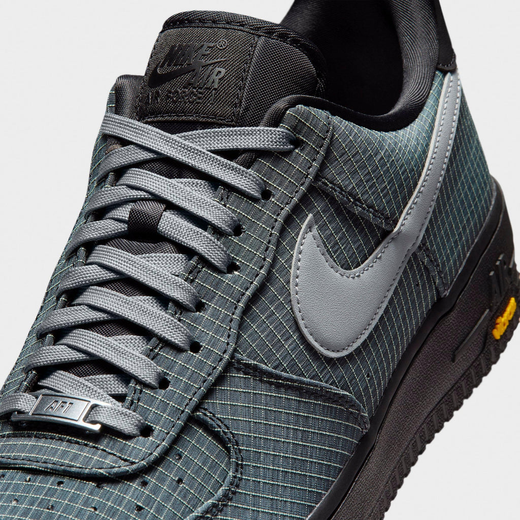 Men's Nike Air Force 1 '07 LX Vibram Casual Shoes - Black/Light Lemon Twist/Speed Yellow/Smoke Grey - view 3