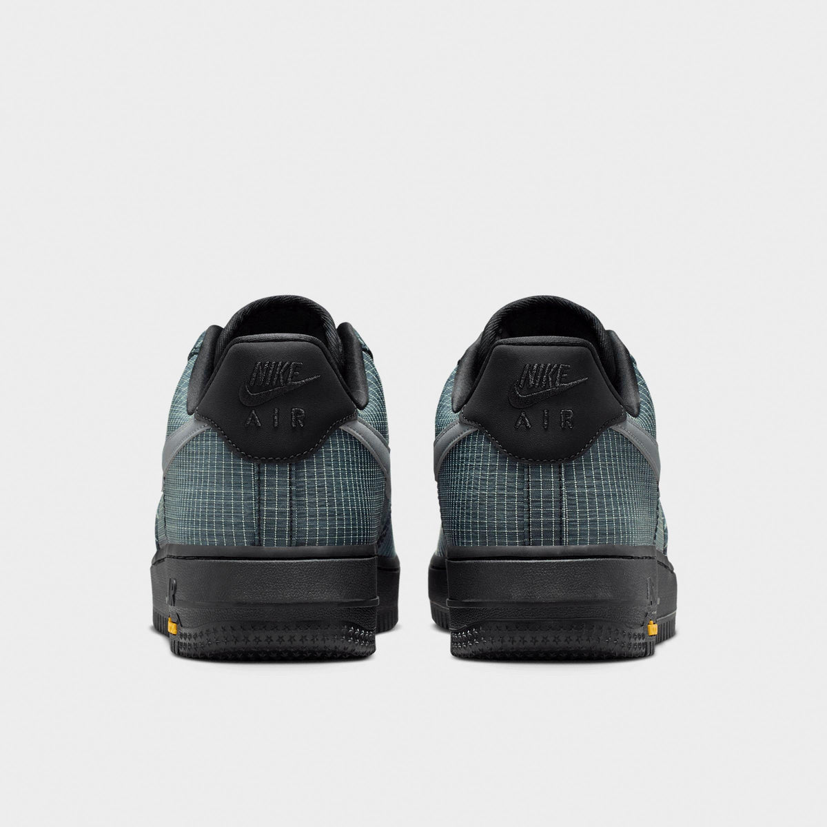 Men's Nike Air Force 1 '07 LX Vibram Casual Shoes - Black/Light Lemon Twist/Speed Yellow/Smoke Grey - view 4
