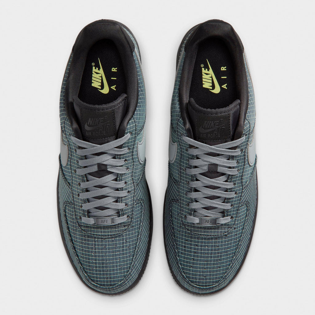 Men's Nike Air Force 1 '07 LX Vibram Casual Shoes - Black/Light Lemon Twist/Speed Yellow/Smoke Grey - view 5