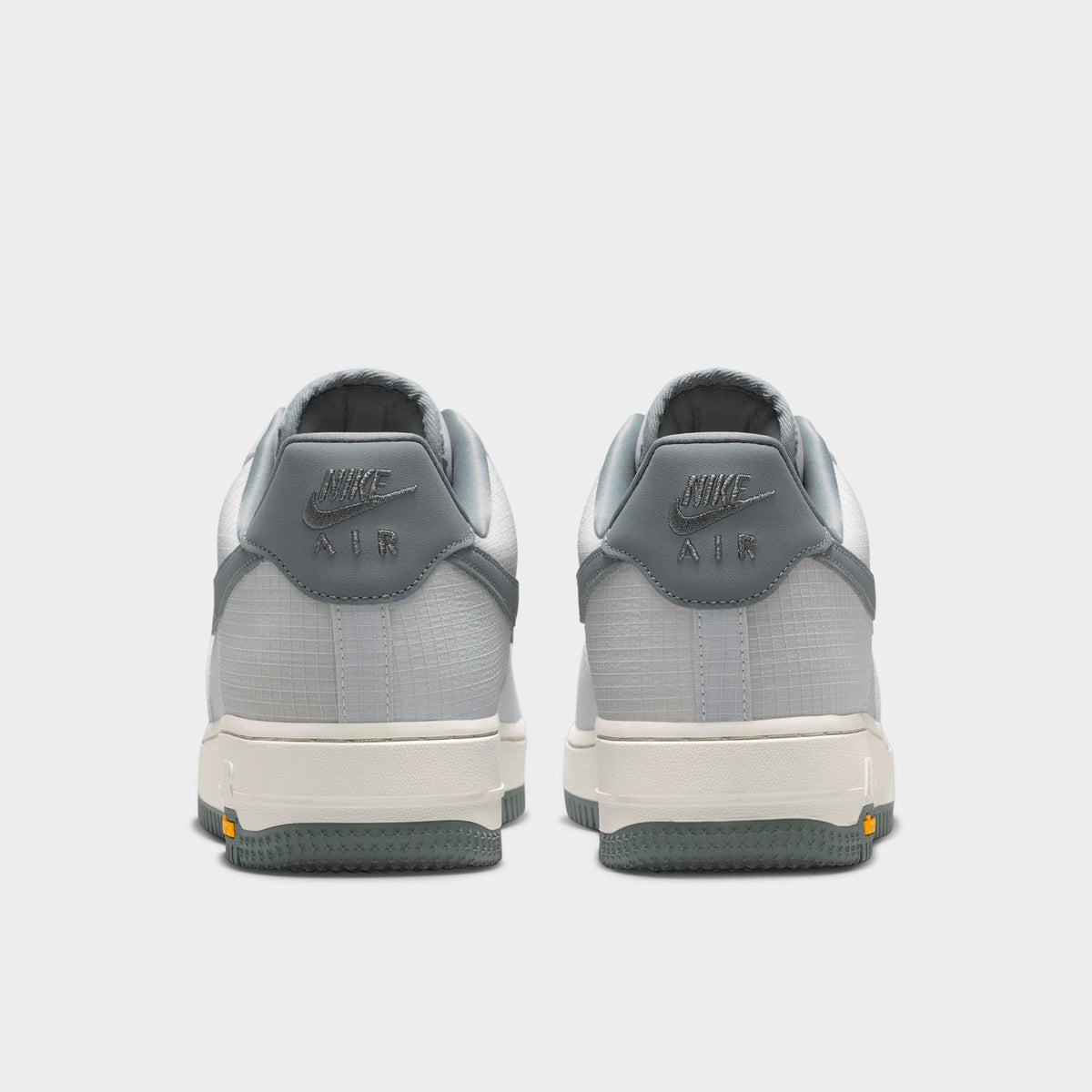 Men's Nike Air Force 1 '07 LX Vibram Casual Shoes - Summit White/Light Bone/Speed Yellow/Smoke Grey - view 4
