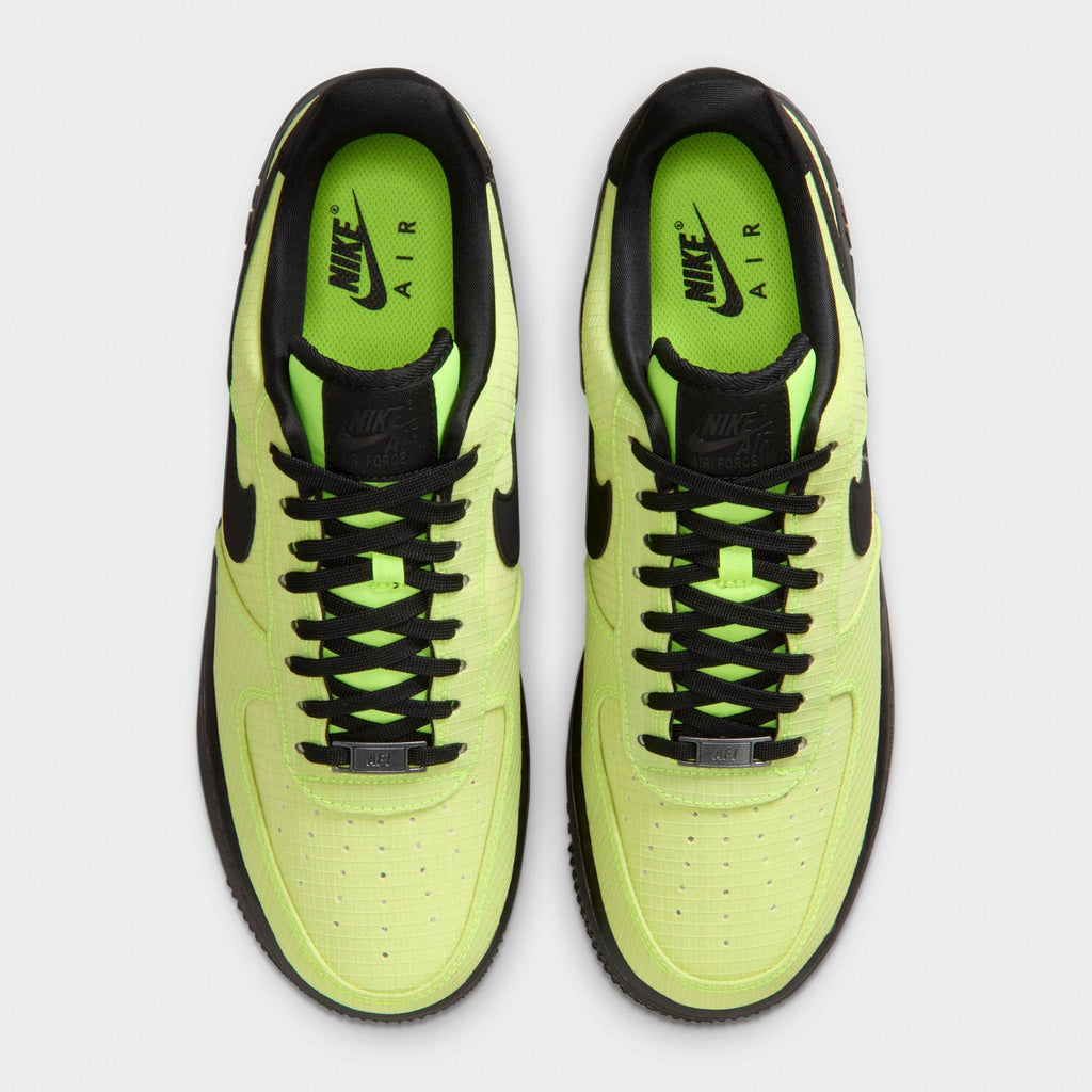 Men's Nike Air Force 1 '07 LX Vibram Casual Shoes - Volt/Black/Speed Yellow/Black - view 5