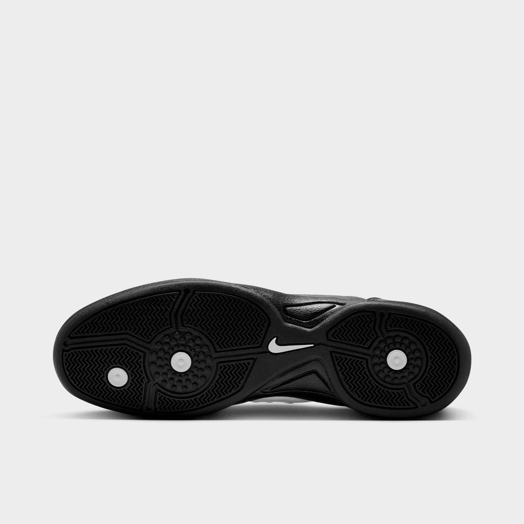 Men's Nike Total 90 Premium Casual Shoes - Black/Black/White - view 6