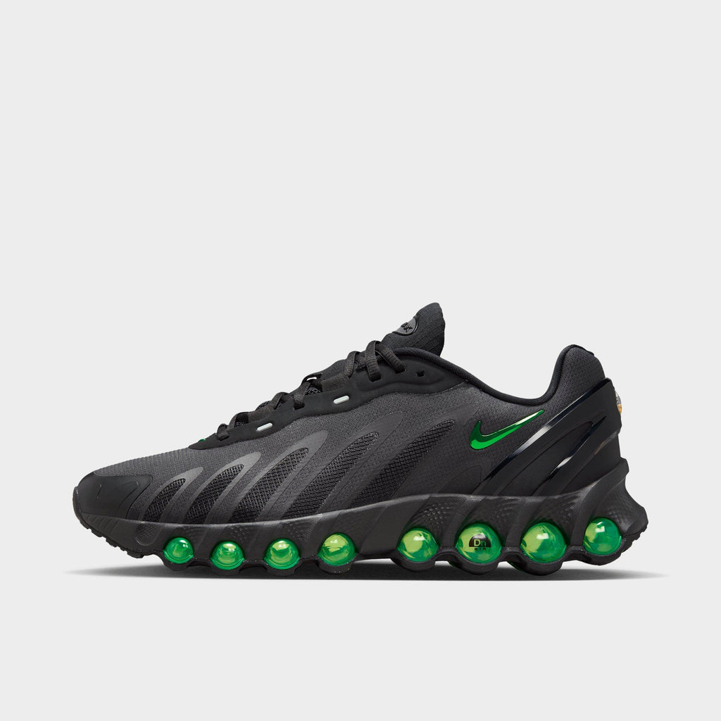 Men's Nike Air Max Dn8 Casual Shoes - Black/Dark Smoke Grey/Black/Green Strike