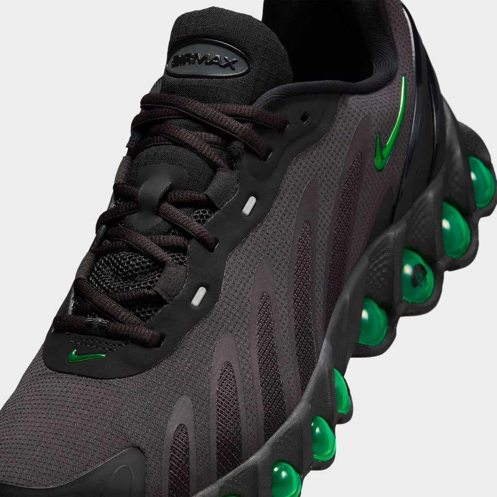 Men's Nike Air Max Dn8 Casual Shoes - Black/Dark Smoke Grey/Black/Green Strike - view 3