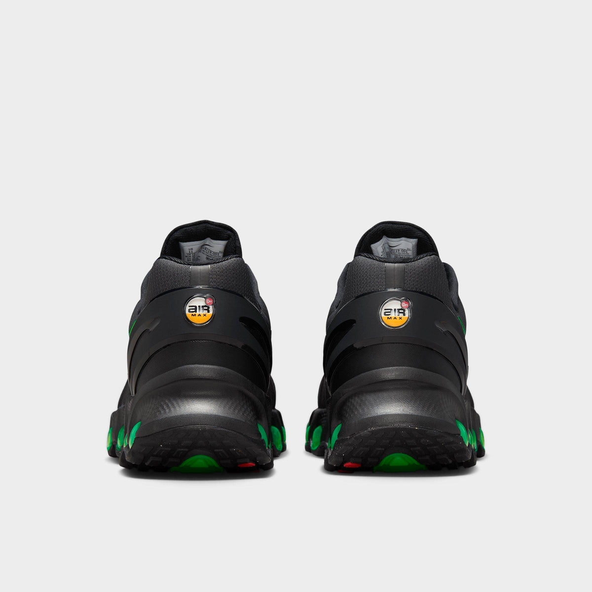 Men's Nike Air Max Dn8 Casual Shoes - Black/Dark Smoke Grey/Black/Green Strike - view 4