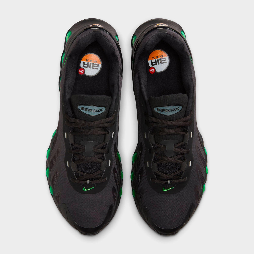 Men's Nike Air Max Dn8 Casual Shoes - Black/Dark Smoke Grey/Black/Green Strike - view 5