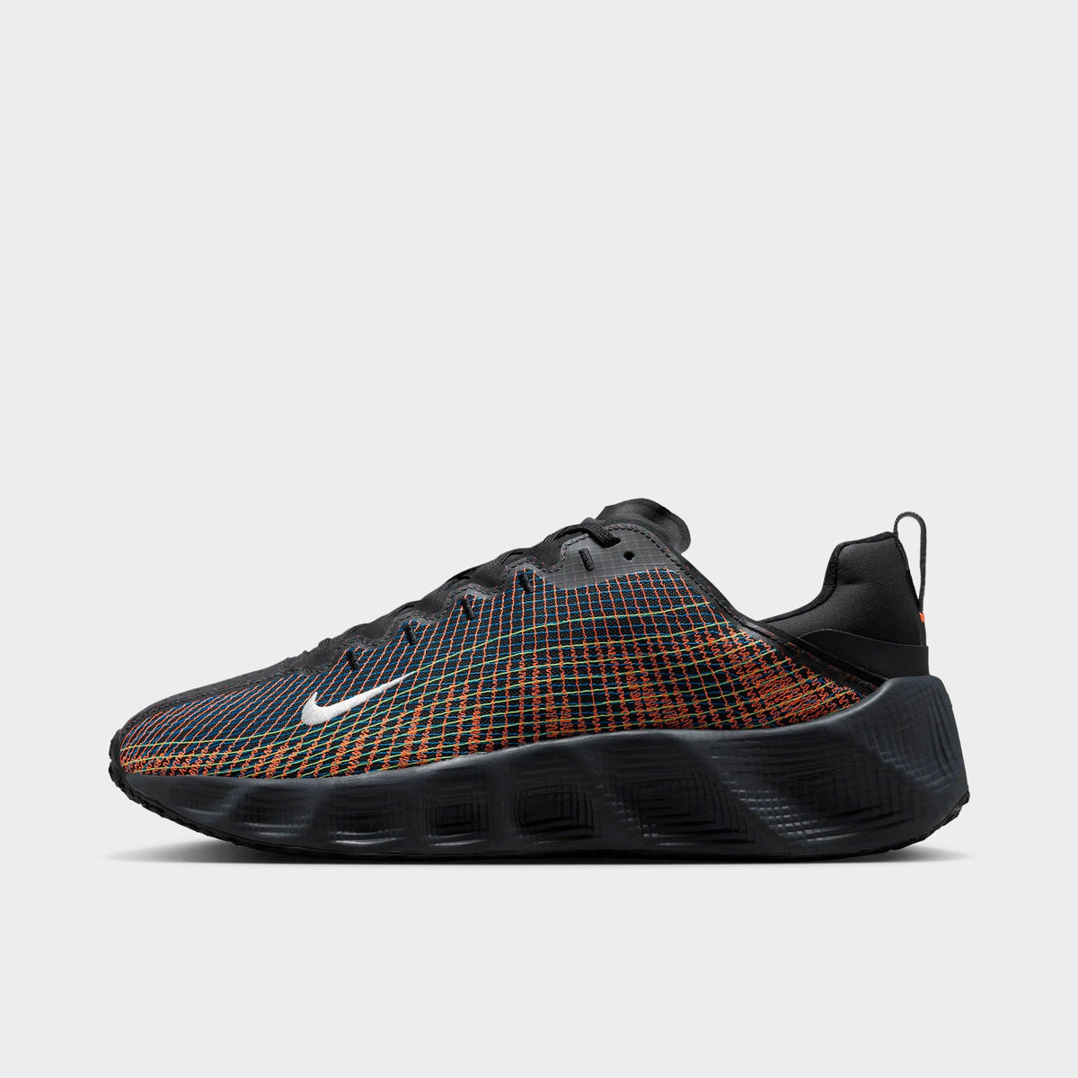 Men's Nike Ava Rover Premium Casual Shoes - Black/Iron Grey/Lava Glow/Summit White