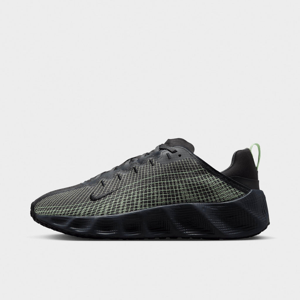 Men's Nike Ava Rover Premium Casual Shoes - Dark Smoke Grey/Smoke Grey/Light Liquid Lime/Black