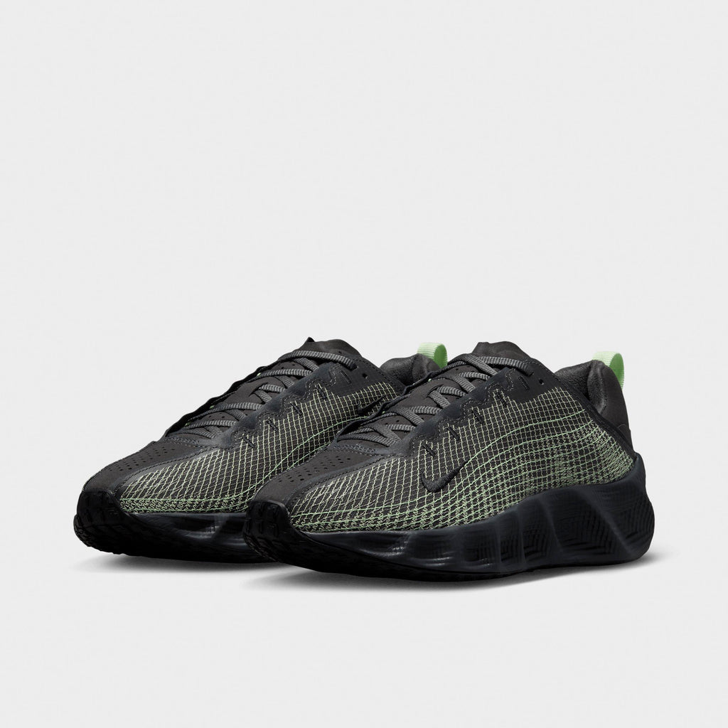 Men's Nike Ava Rover Premium Casual Shoes - Dark Smoke Grey/Smoke Grey/Light Liquid Lime/Black - view 2