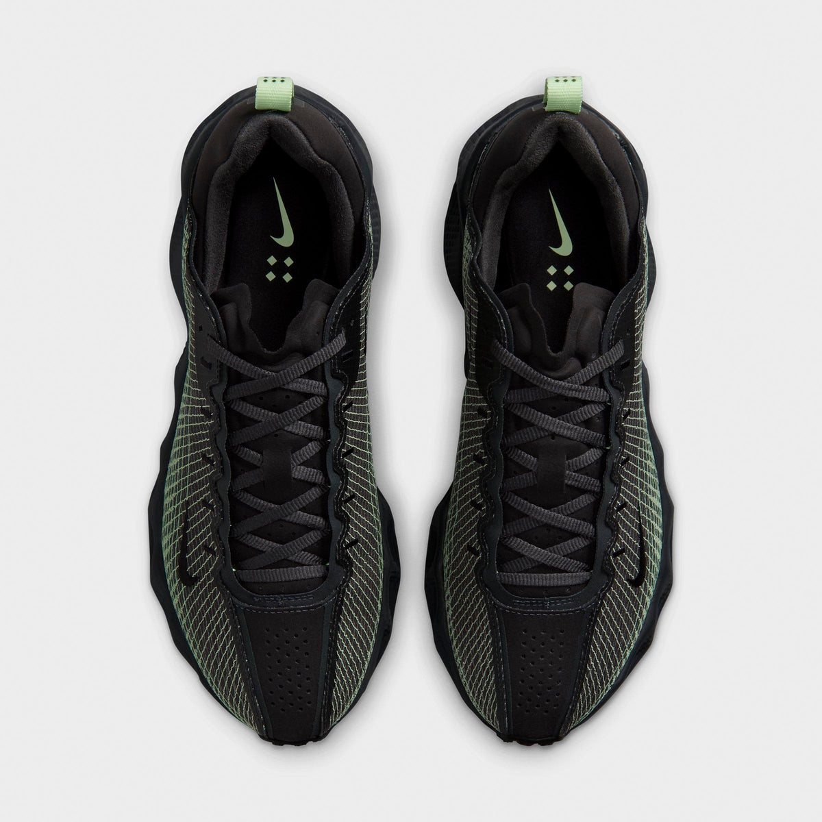 Men's Nike Ava Rover Premium Casual Shoes - Dark Smoke Grey/Smoke Grey/Light Liquid Lime/Black - view 5