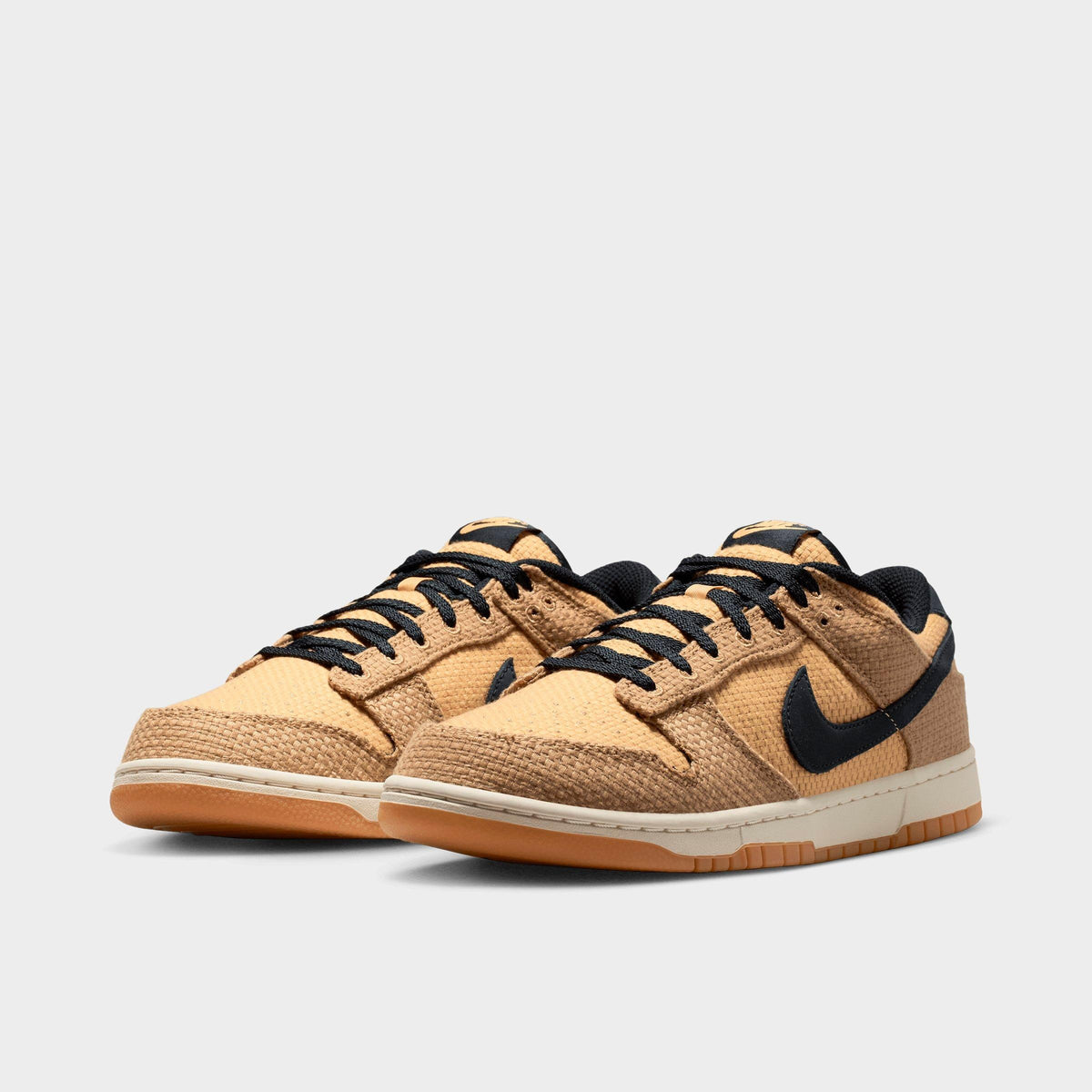 Men's Nike Dunk Low Retro SE Casual Shoes - Filbert/Twine/Coconut Milk/Black - view 2