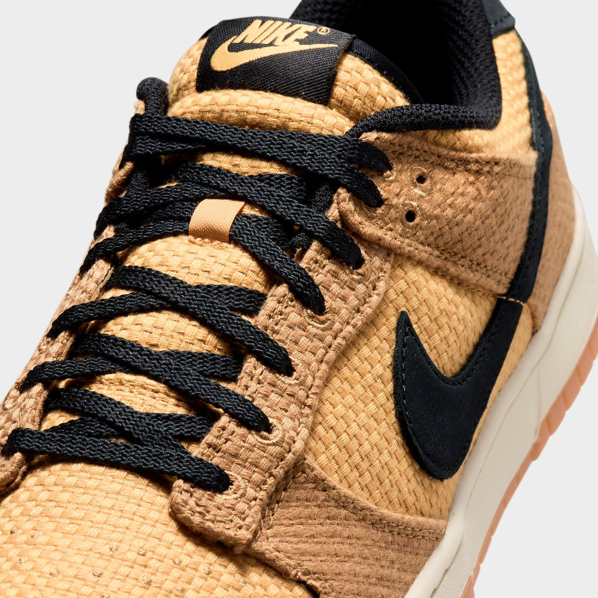 Men's Nike Dunk Low Retro SE Casual Shoes - Filbert/Twine/Coconut Milk/Black - view 3