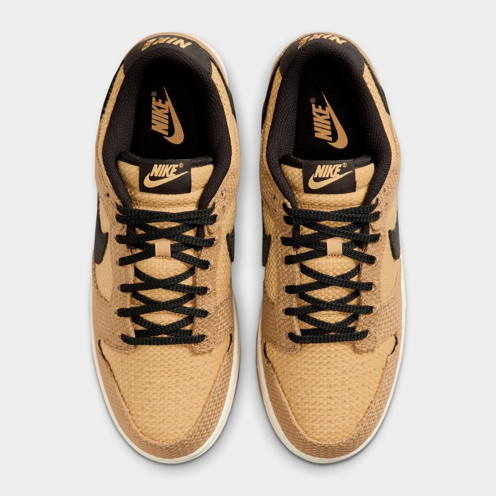 Men's Nike Dunk Low Retro SE Casual Shoes - Filbert/Twine/Coconut Milk/Black - view 5