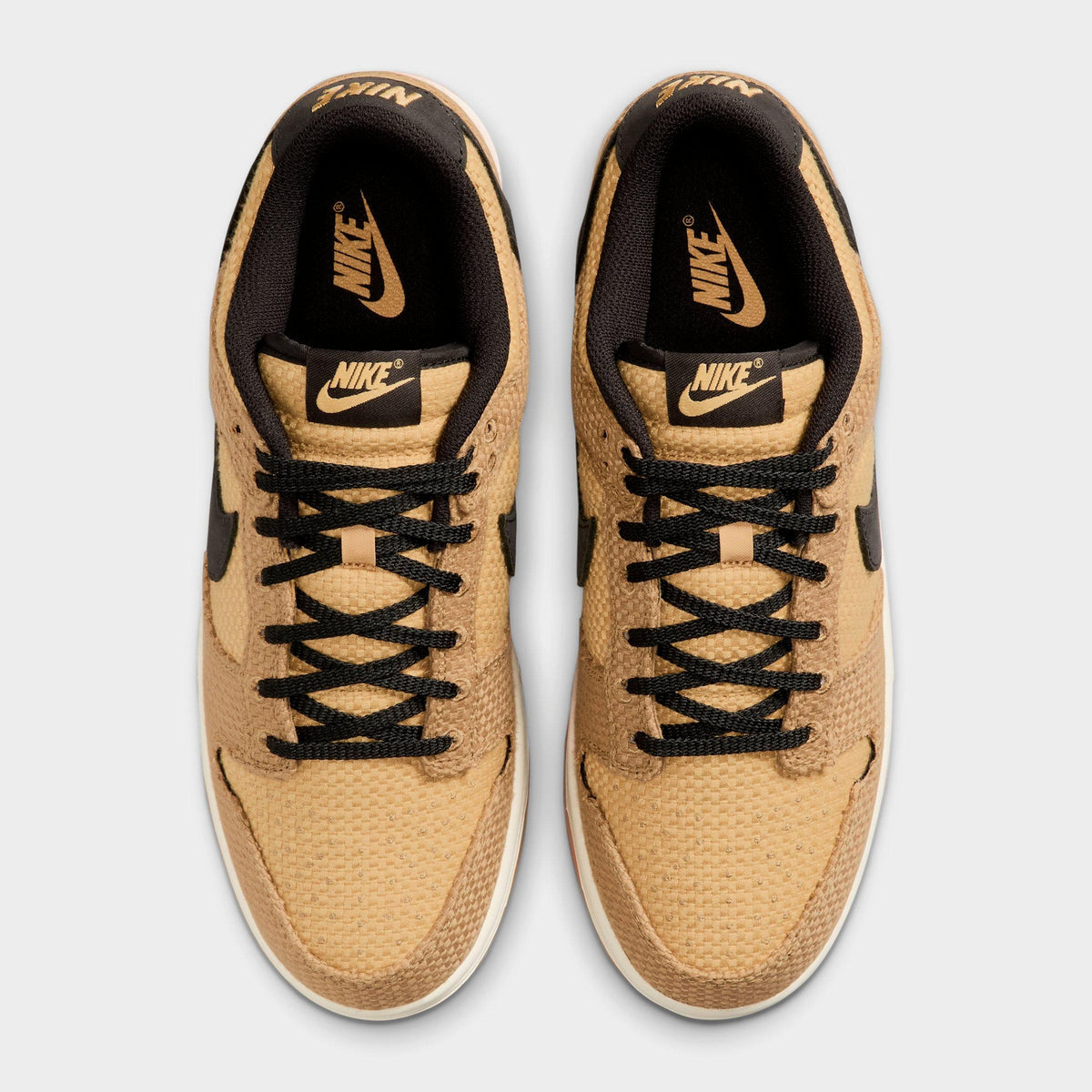 Men's Nike Dunk Low Retro SE Casual Shoes - Filbert/Twine/Coconut Milk/Black - view 5