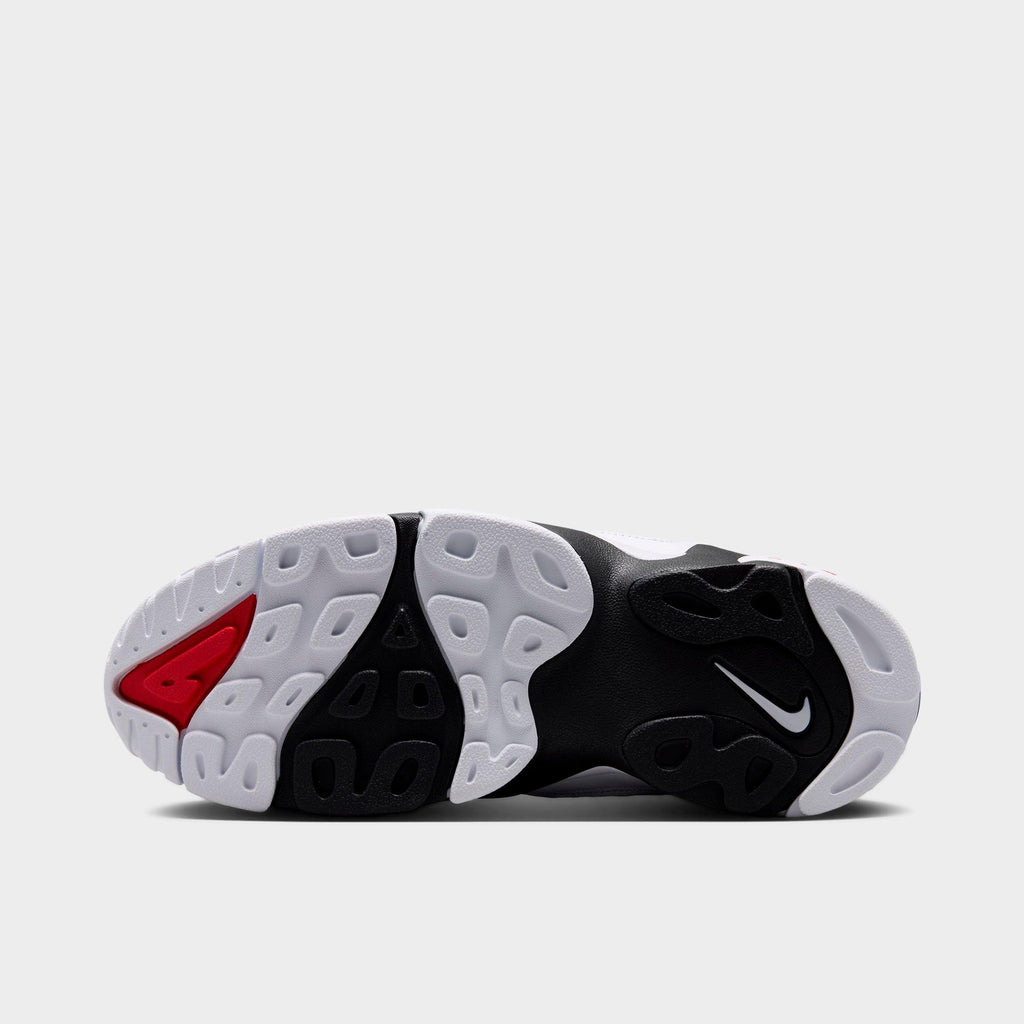 Men's Nike Air Diamond Turf 2 Casual Shoes - Black/Fire Red/Metallic Gold/White - view 6