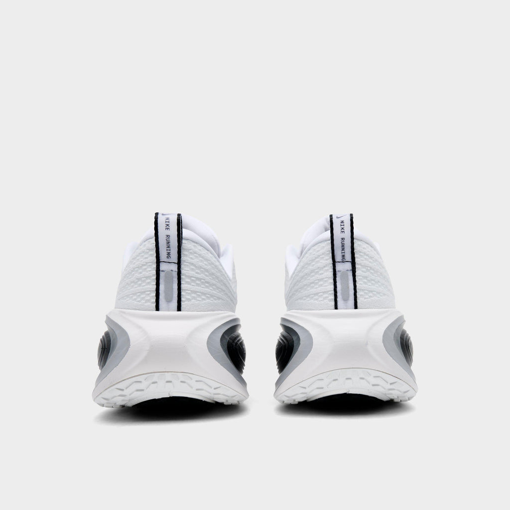 Men's Nike Vomero Plus Running Shoes - White/Black/Cool Grey/Metallic Silver - view 4