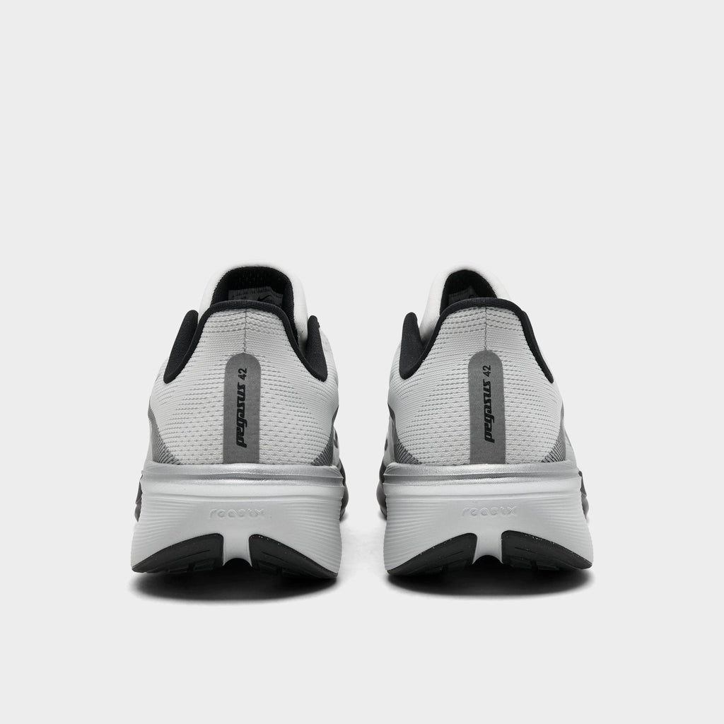 Men's Nike Pegasus 42 Running Shoes - Summit White/Photon Dust/Black/Metallic Silver - view 4