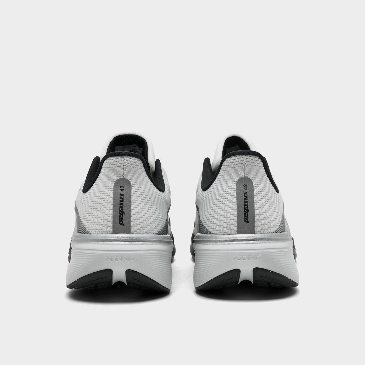 Men's Nike Pegasus 42 Running Shoes - Summit White/Photon Dust/Black/Metallic Silver - view 4