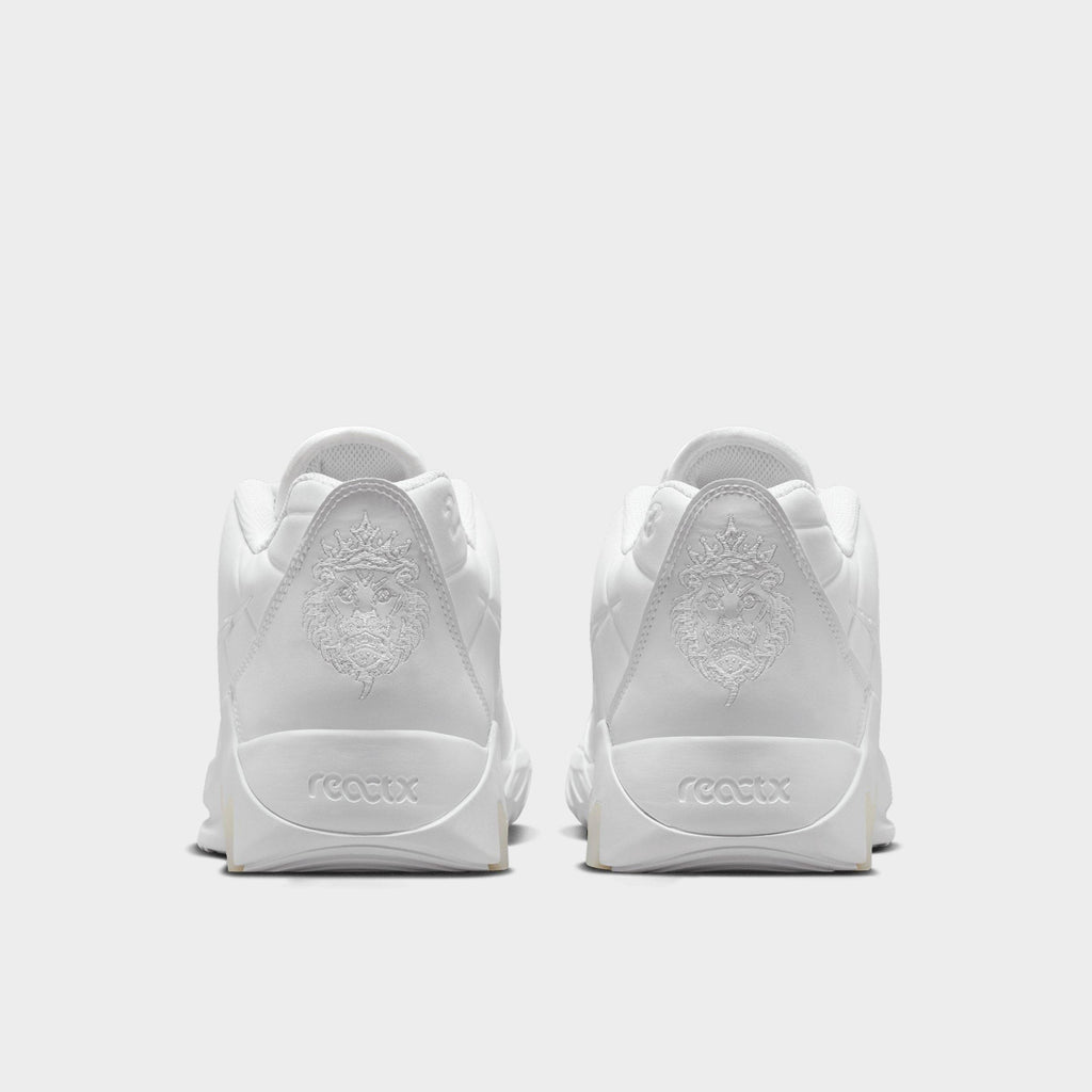 Men's Nike LeBron Witness 9 Basketball Shoes - White/Black/White - view 4