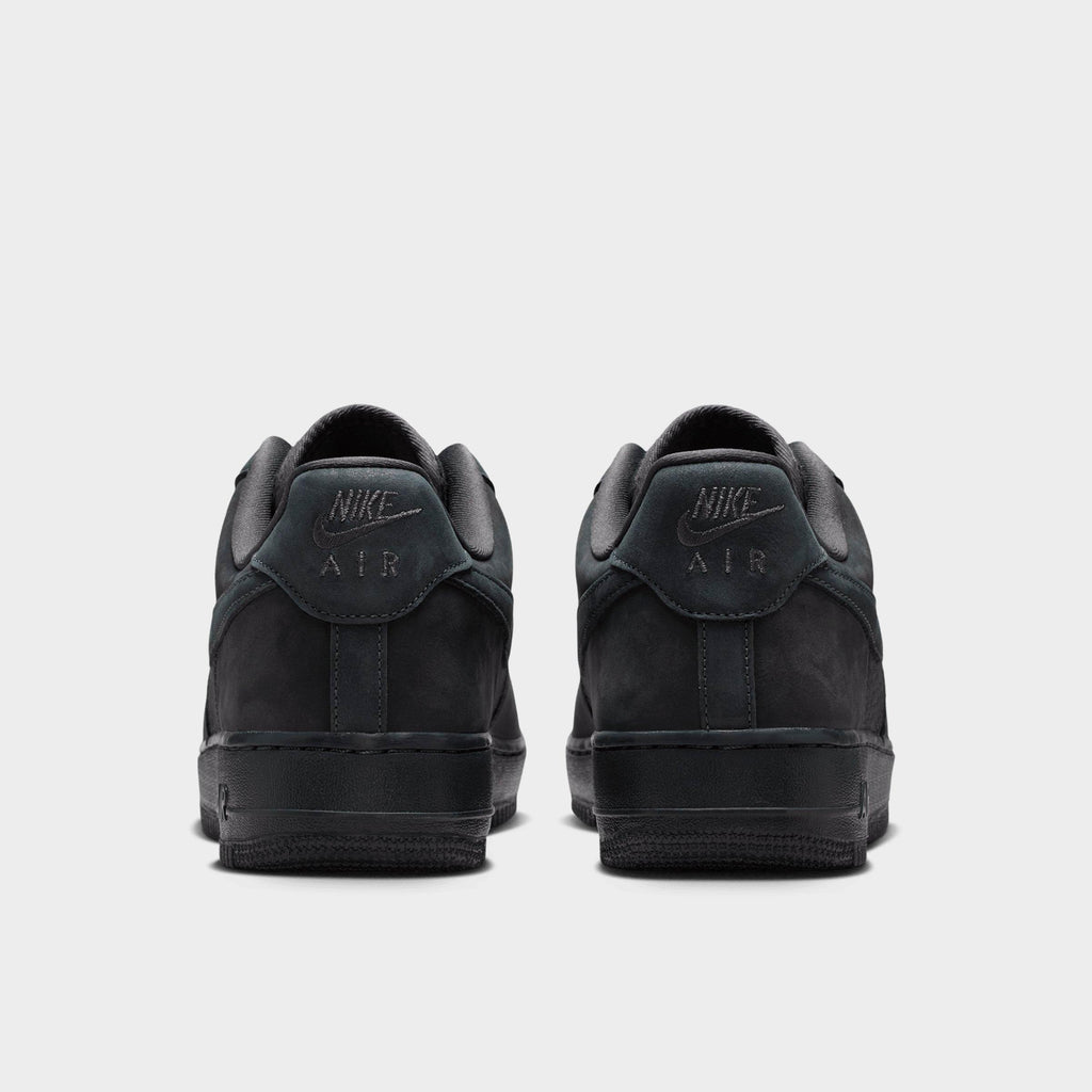 Men's Nike Air Force 1 '07 LV8 Woven Casual Shoes - Anthracite/Off Noir/Anthracite - view 4