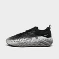 Men's Nike Ava Edge Casual Shoes - Black/Metallic Silver