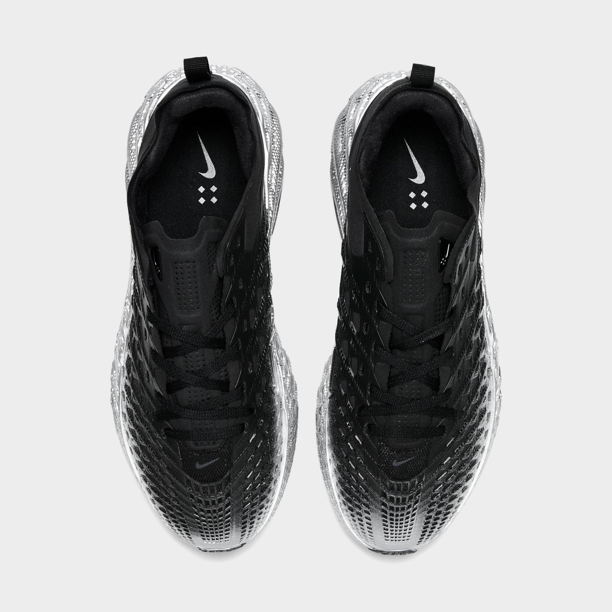 Men's Nike Ava Edge Casual Shoes - Black/Metallic Silver - view 5