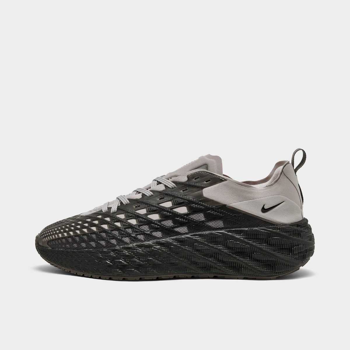 Men's Nike Ava Edge Casual Shoes - College Grey/Dark Smoke Grey/Total Orange/Black