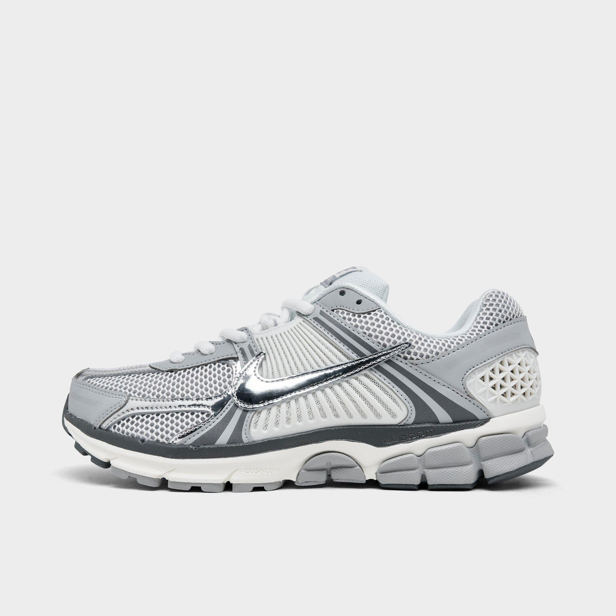 Men's Nike Zoom Vomero 5 Casual Shoes - Summit White/Light Smoke Grey/Smoke Grey/Metallic Silver